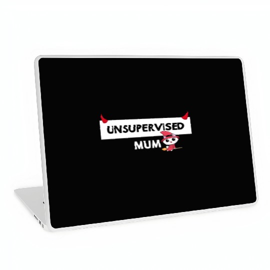 UNSUPERVISED MUM FUNNY CUTE DESIGN Laptop Skins