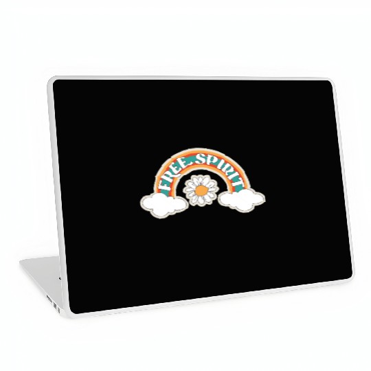 Free spirit affirmation Laptop Skins