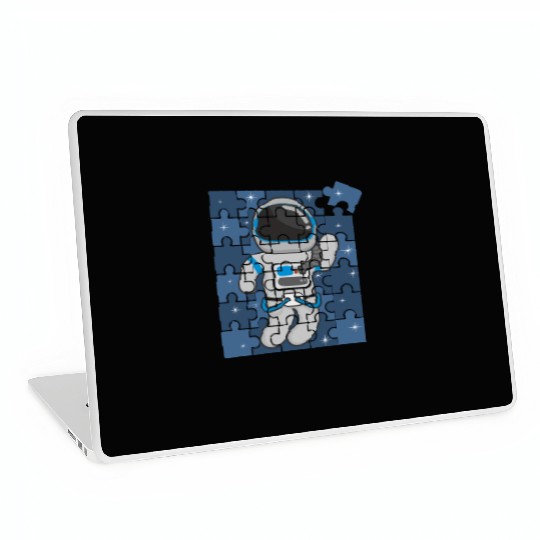 Autism Spaceman Astro Cosmo Space Lover Autism Awa Laptop Skins