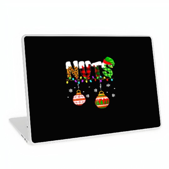 Funny Chest Nuts Couples Christmas Chestnuts Xmas Laptop Skins