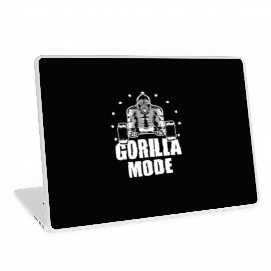Gorilla Mode Monkey Whisperer Animal Zookeeper Laptop Skins
