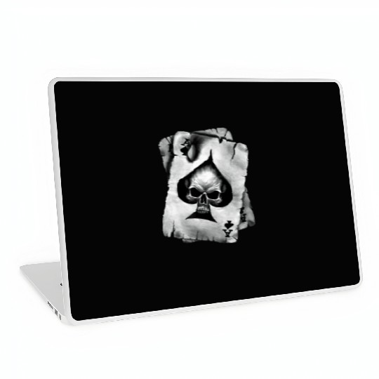 Ace of Skulls Death Cards Vietnam Laptop Skins