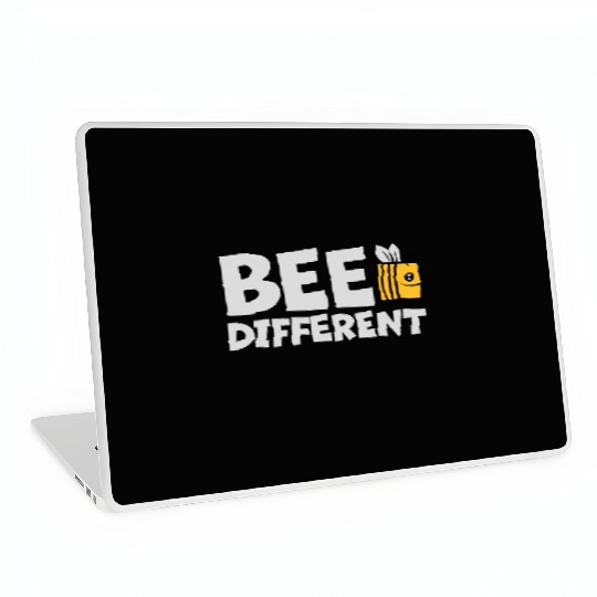 bee different saying quote Laptop Skins