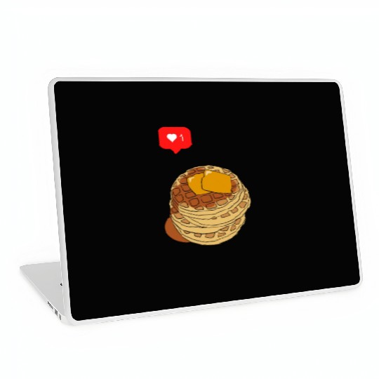 Waffle lover Laptop Skins
