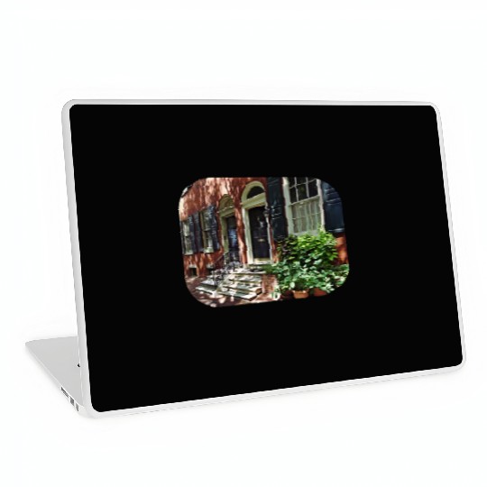 Philadelphia PA - Street in Society Hill Laptop Skins