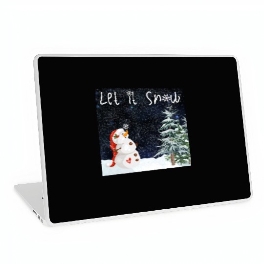 Snowman - Let it snow Laptop Skins