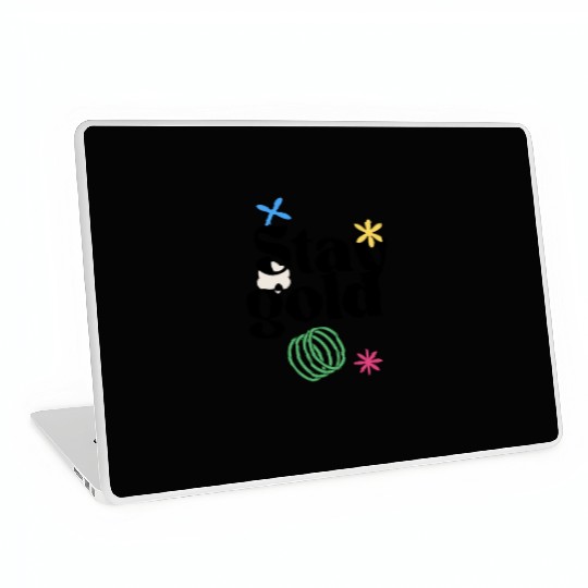 Stay gold Laptop Skins