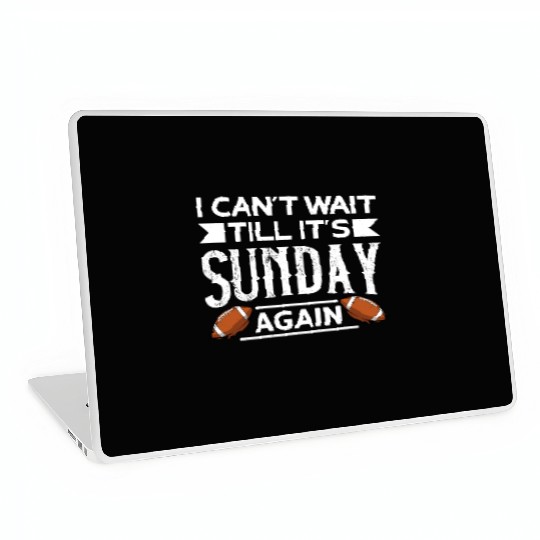 American Football Sunday Football Player Sport Fan Laptop Skins
