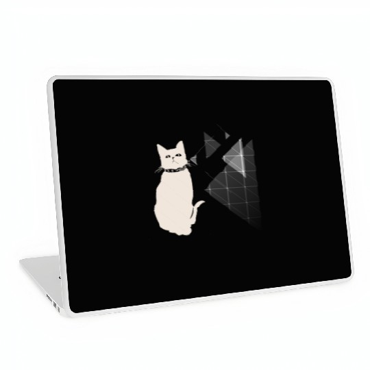 I am better with cats, Funny gifts cats, cat mom, Laptop Skins