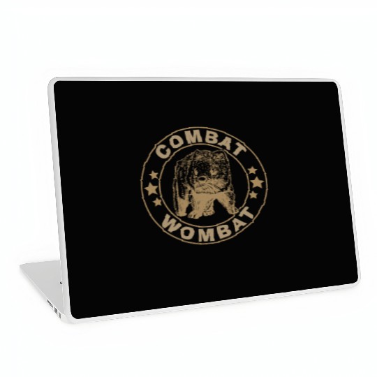 Combat Wombat For A Wombats Lover Laptop Skins