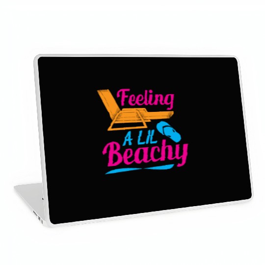 Feeling A LiL Salty with Summer Clothes Laptop Skins