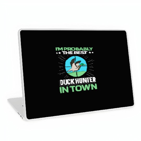 Duck Hunting Funny Laptop Skins