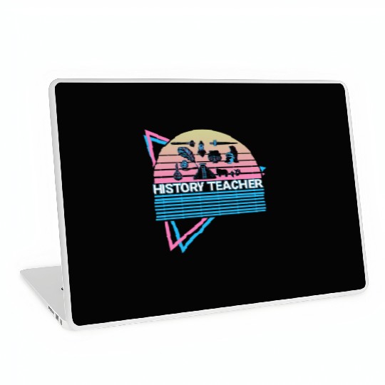 History Teacher Retro Laptop Skins