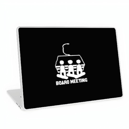 Board Meeting Snowboarding Laptop Skins