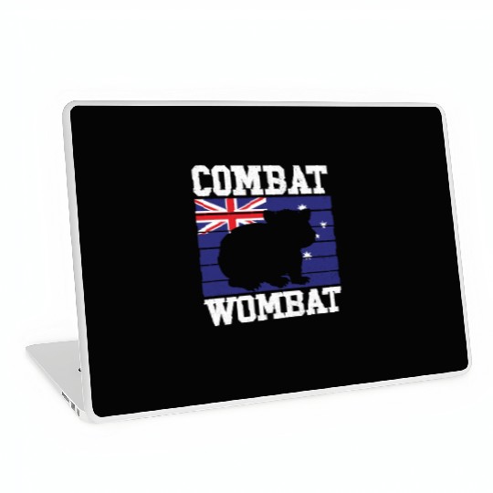 Combat Wombat For A Wombats Lover Laptop Skins