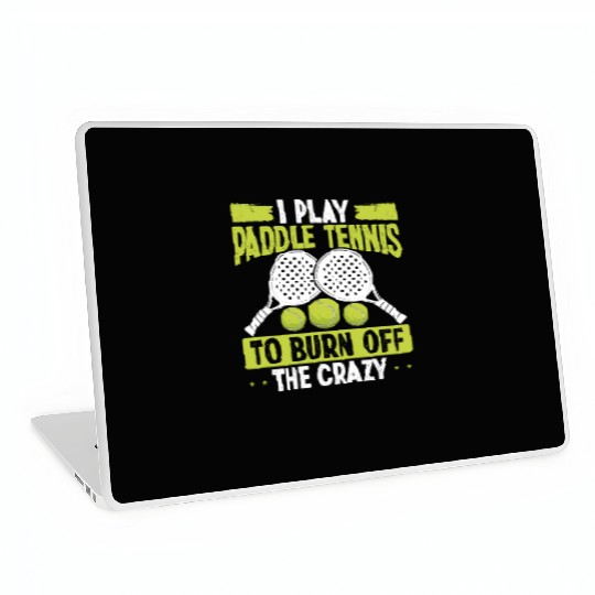 Paddle Tennis Player Match Play to burn off crazy Laptop Skins
