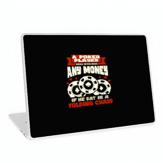 Poker Casino Poker Player Gambling Roulette Gift Laptop Skins