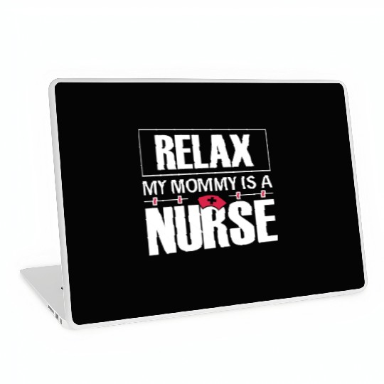 Relax Nurse Nursing Student Teacher Gift Ideas Laptop Skins