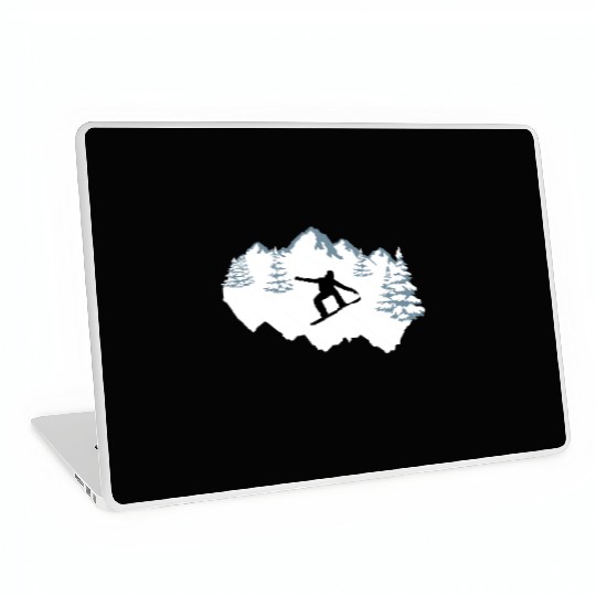 Snowboarding, snowboarder Laptop Skins