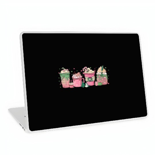 Hot Chocolate Cup Peppermint Mocha Laptop Skins