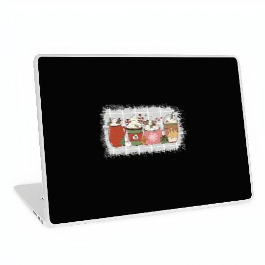 Christmas Hot Chocolate Peppermint Mocha Laptop Skins