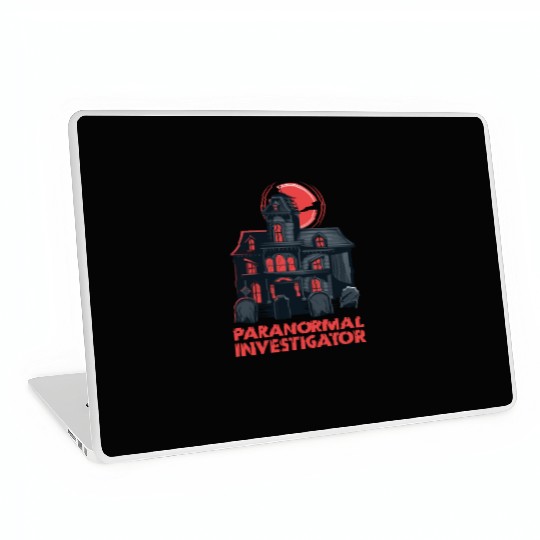 Ghost Hunting Paranormal Investigator Laptop Skins