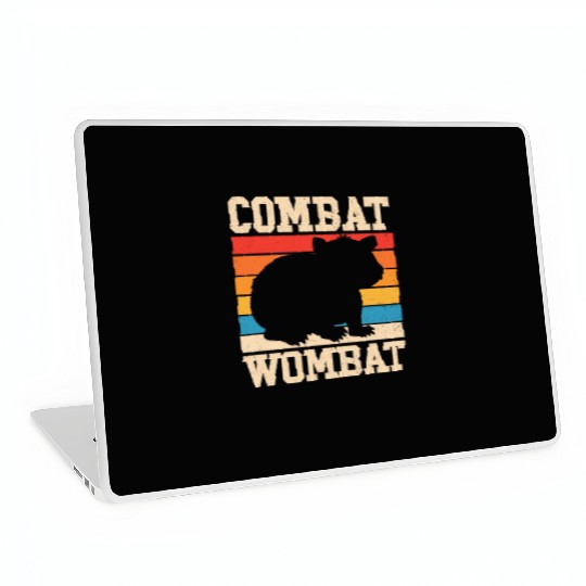 Combat Wombat For A Wombats Lover Laptop Skins