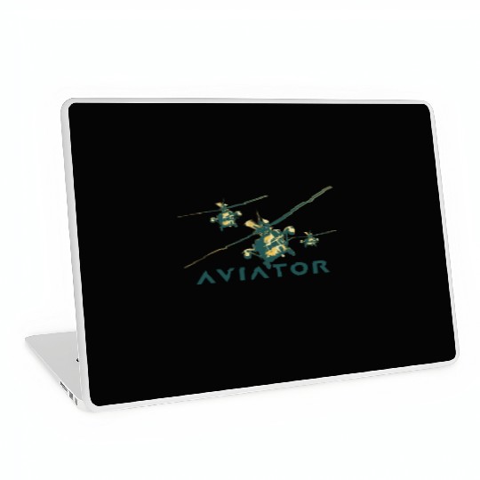 Aviator Black Helicopters Squadron Laptop Skins