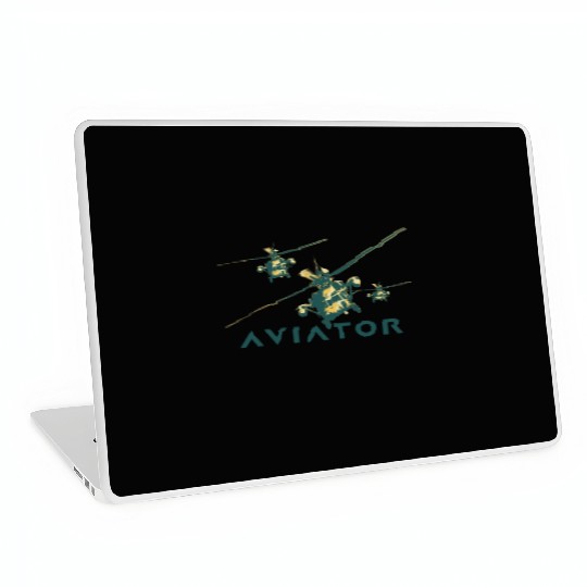 Aviator Black Helicopters Squadron Laptop Skins