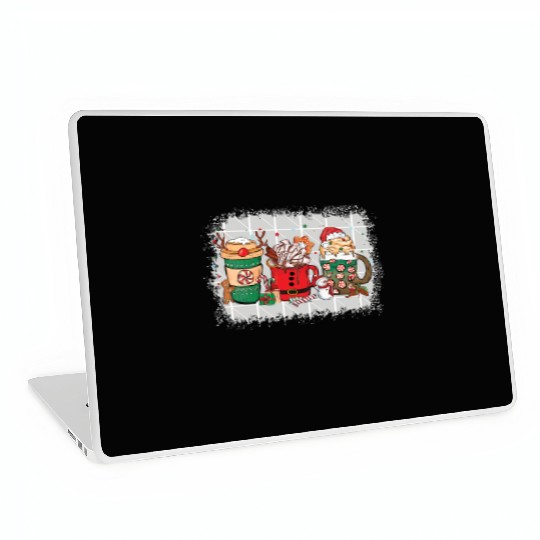 Christmas Hot Chocolate Cup Laptop Skins