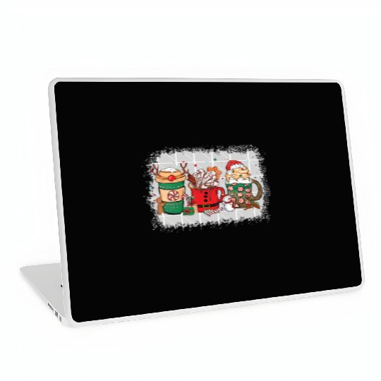 Christmas Hot Chocolate Cup Laptop Skins