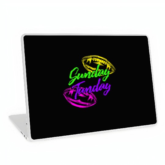 Football Laptop Skins, Sunday Fun Day Football Game Day