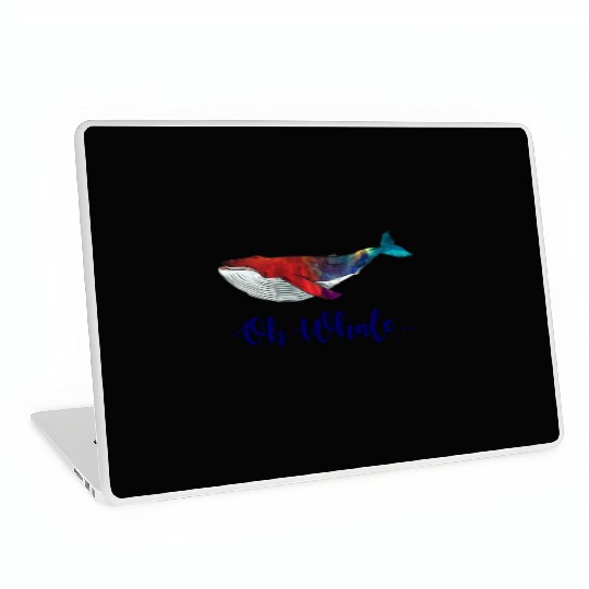 Oh Whale Laptop Skins