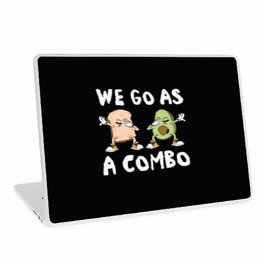 Siblings Avocado Toast Combo Big Sister Brother Laptop Skins