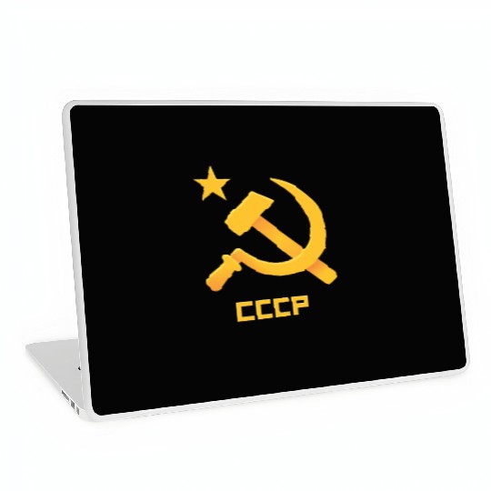 USSR Soviet Union Russia Hammer Sickel USSR Flag C Laptop Skins