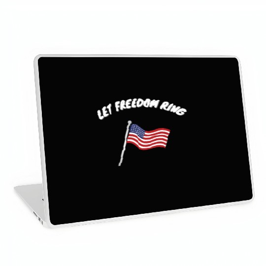 Let Freedom Ring Martin Luther King Day Human Righ Laptop Skins