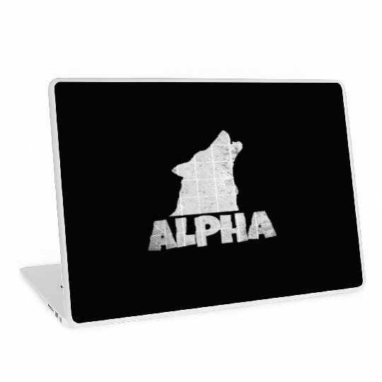 Alpha Wolf Pack Member Wildlife Laptop Skins