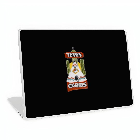 Tepee Curios Route 66 Neon Tucumcari New Mexico Laptop Skins