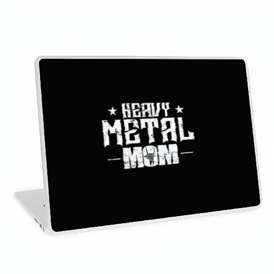 Heavy Metal Mom Music Band Genre Laptop Skins