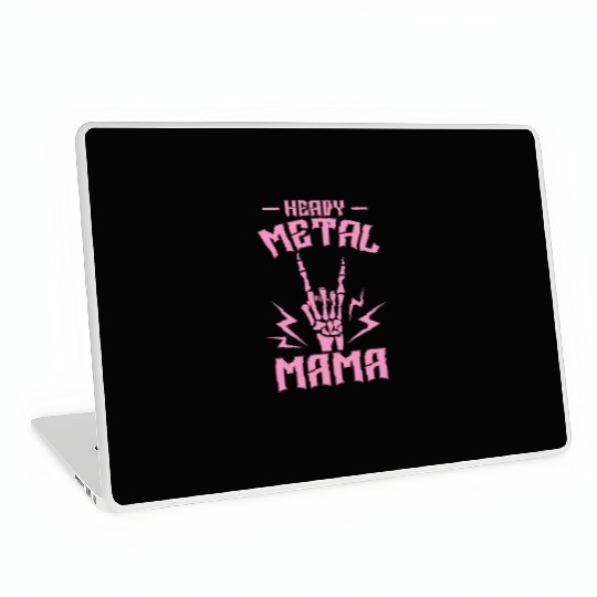 Heavy Metal Mom Music Band Genre Laptop Skins