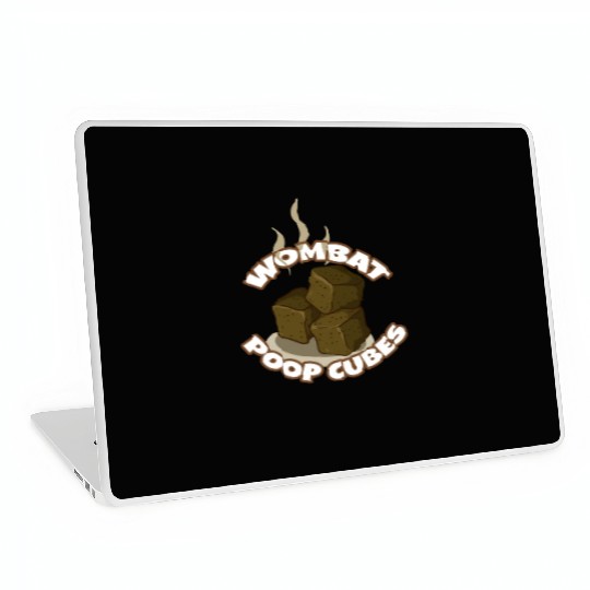 Wombat Poop Cubes Laptop Skins