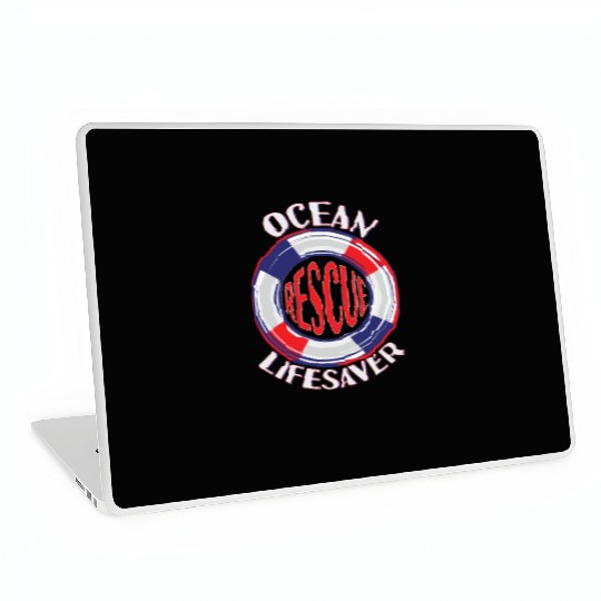 Lifeguard Ocean Rescue Lifesaver Laptop Skins