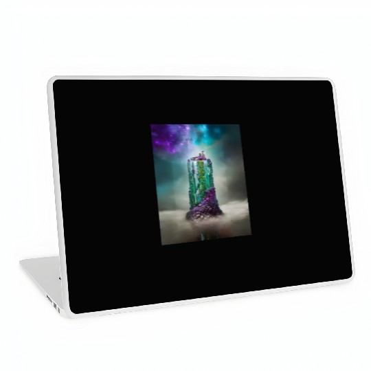 Cosmic Gemstone and Glass \|/ Universe Laptop Skins