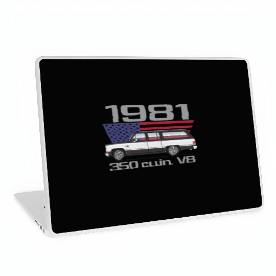 1981 Midnight Black Laptop Skins