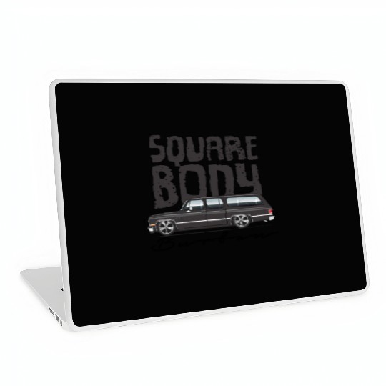 SQUARE Midnight Black Laptop Skins