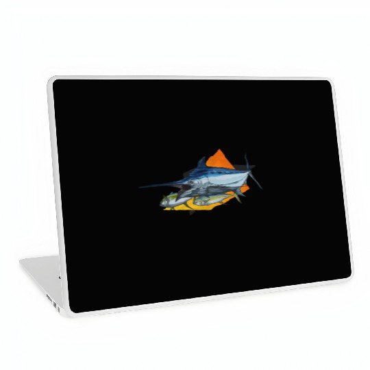 Marlin Laptop Skins Orange n Black