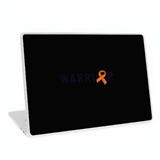 Leukemia Warrior Lymphoma Cancer Orange Ribbon Laptop Skins