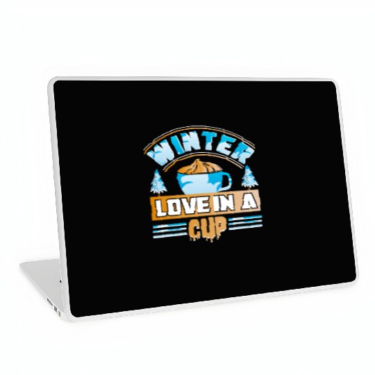 Winter Love in a Cup Laptop Skins