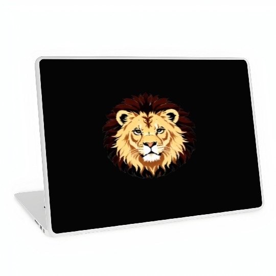 Royal Cartoon Lion - King of the Jungle 13 Laptop Skins