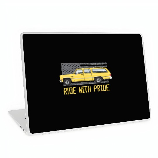 ride Colonial yellow Laptop Skins